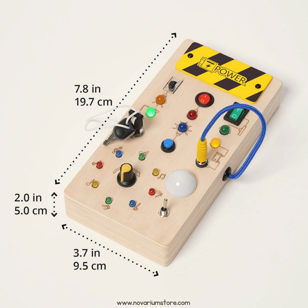 Montessori Ahşap Keşif Panosu